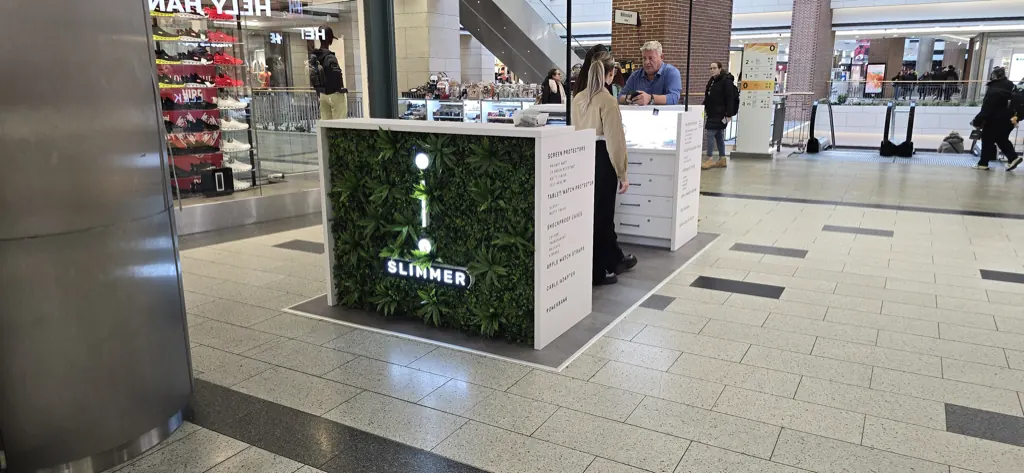 Értékesítési pultok bevásárlóközpontba – borítókép